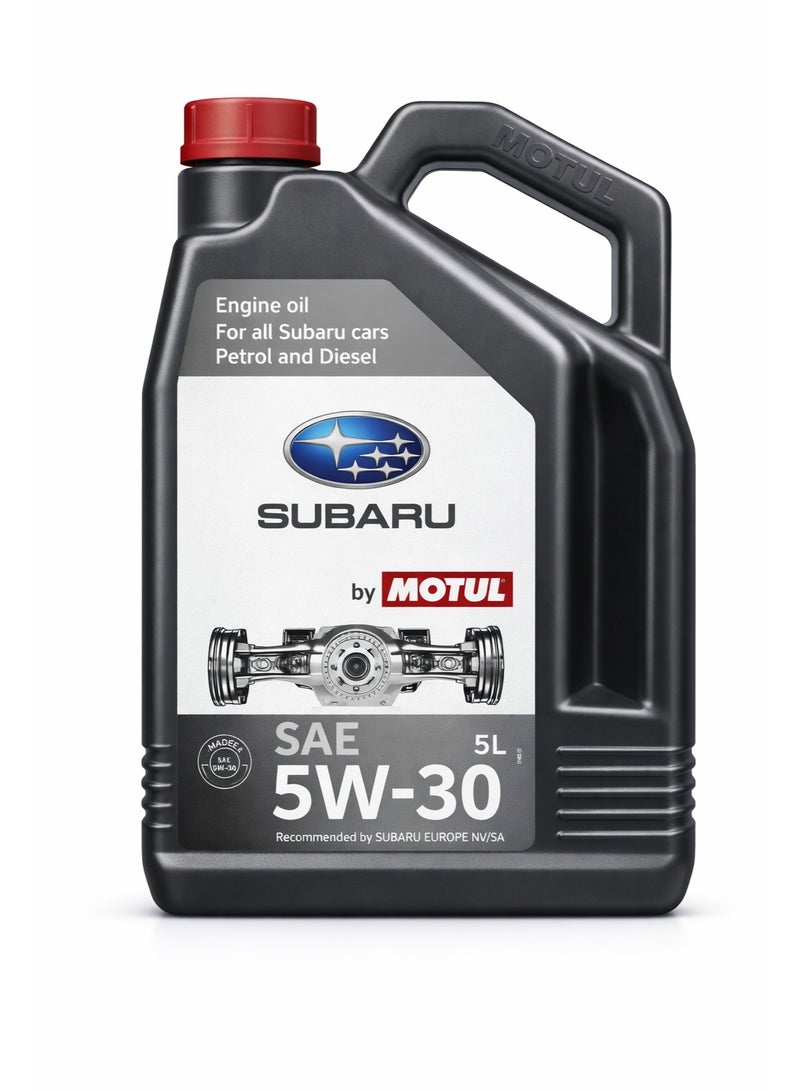 زيت محرك سوبارو SAE 5W-30 – 5 لتر (من موتول)